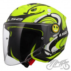 KASK LS2 OF622 FUNNY II GLUP H-VIS YELLOW S