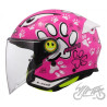 KASK LS2 OF622 FUNNY II PAWS PINK L
