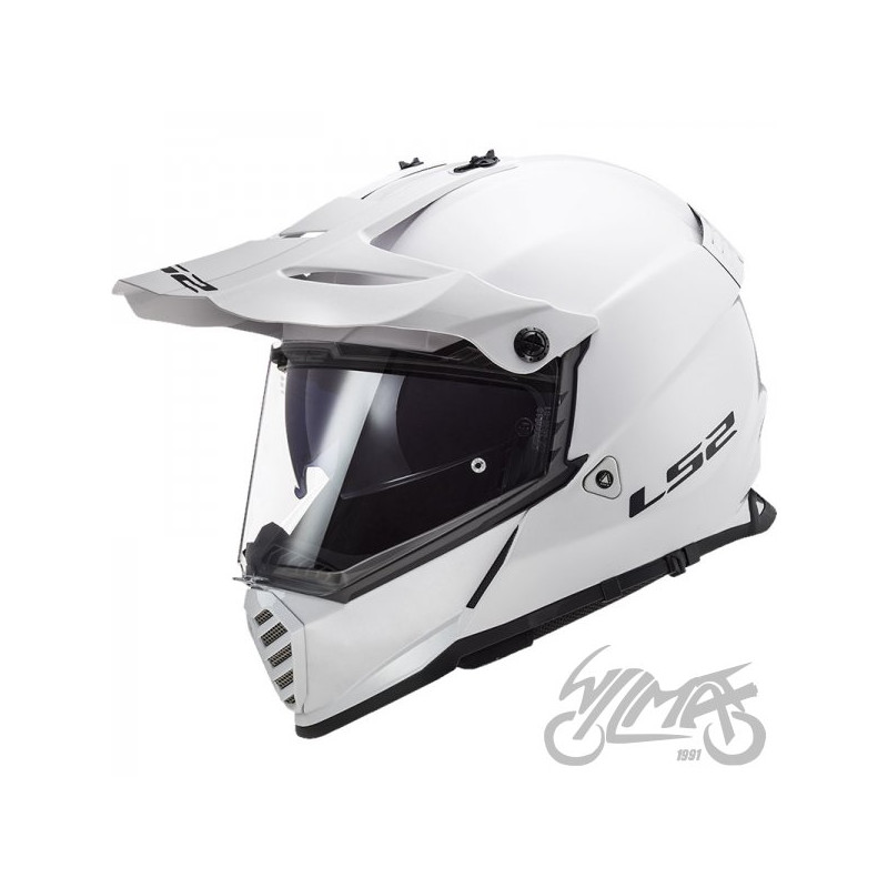 KASK LS2 MX436 PIONEER EVO GLOSS WHITE 3XL