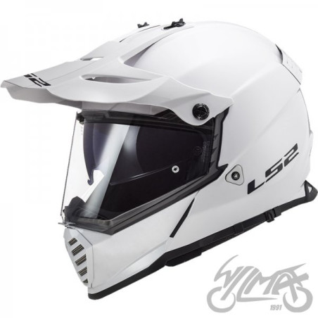 KASK LS2 MX436 PIONEER EVO GLOSS WHITE 3XL