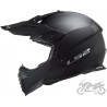 KASK LS2 MX437 FAST EVO MINI MATT BLACK-06 S