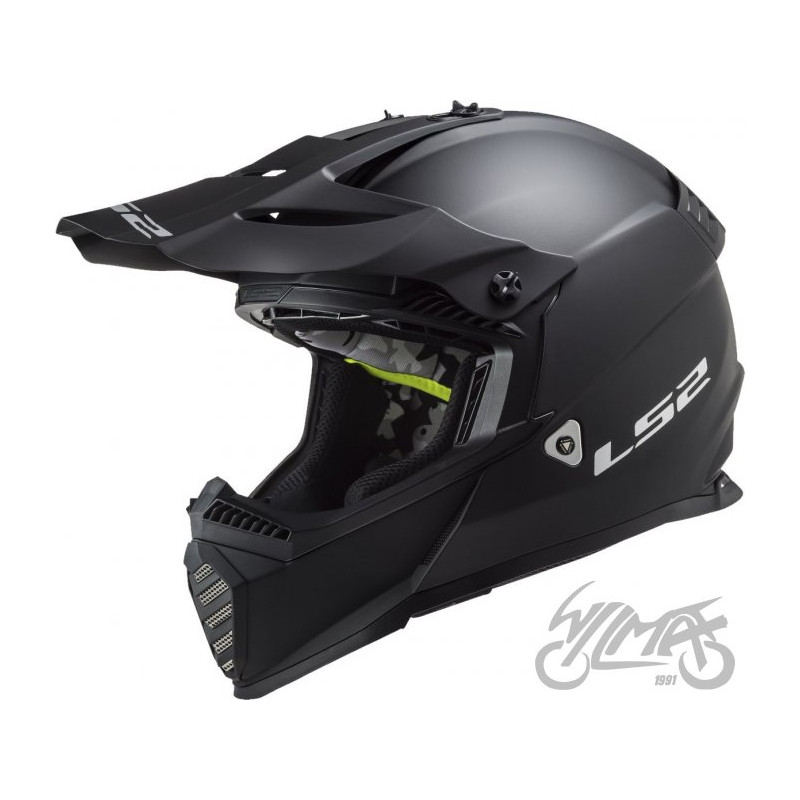 KASK LS2 MX437 FAST EVO MINI MATT BLACK-06 M