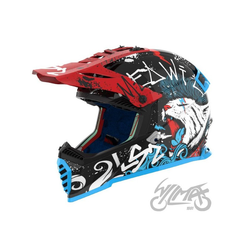 KASK LS2 MX437 FAST II MINI STARMAW BL.-06 M