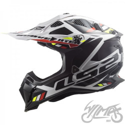 KASK LS2 MX700 SUBVERTER EVO STOMP WH.BL. XS -06