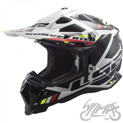 KASK LS2 MX700 SUBVERTER EVO STOMP WH.BL.-06 L