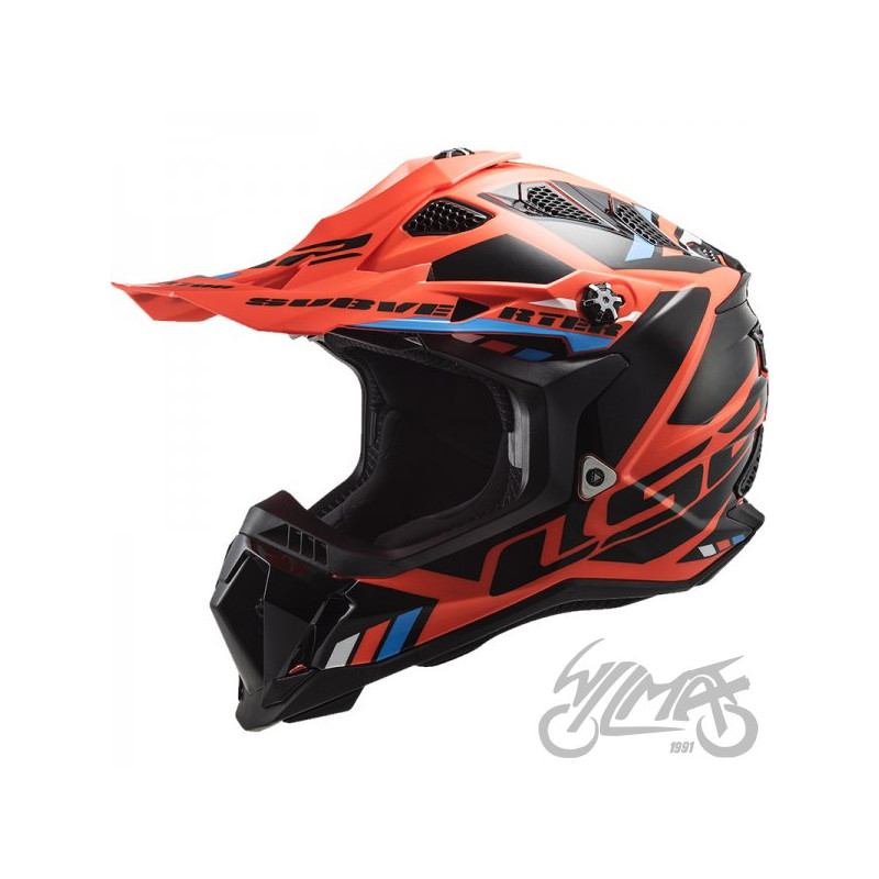 KASK LS2 MX700 SUBVERTER EVO STOMP ORA.BL. S -06