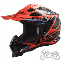 KASK LS2 MX700 SUBVERTER EVO STOMP ORA.BL.-06 L