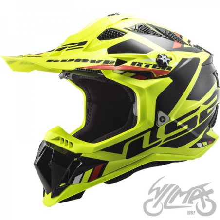KASK LS2 MX700 SUBVERTER EVO STOMP YEL. BL.-06 L