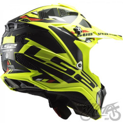 KASK LS2 MX700 SUBVERTER EVO STOMP YEL. BL.-06 L