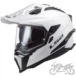 KASK LS2 MX701 EXPLORER SOLID WHITE-06 XS
