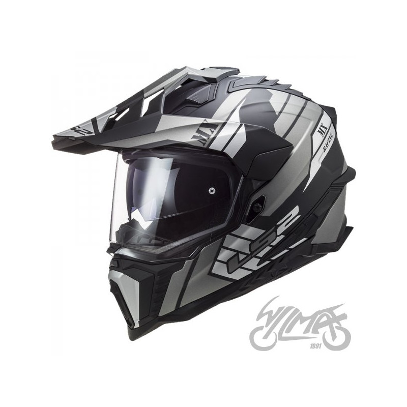 KASK LS2 MX701 EXPLORER ATLANTIS MATT TITAN 06 S