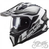 KASK LS2 MX701 EXPLORER ALTER M. BLACK WHITE-06 M
