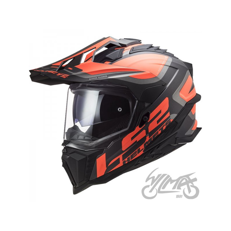 KASK LS2 MX701 EXPLORER ALTER M. BLACK OR.-06 XXL