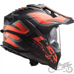 KASK LS2 MX701 EXPLORER ALTER M. BLACK OR.-06 3XL