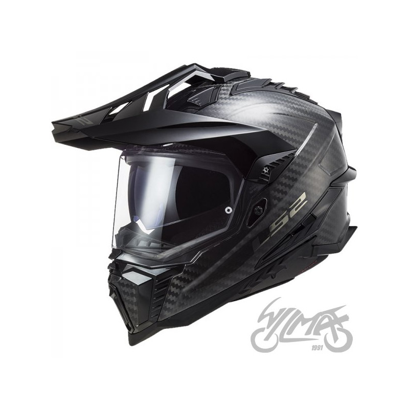 KASK LS2 MX701 C EXPLORER SOLID CARBON-06 XL