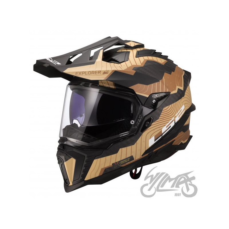 KASK LS2 MX701 EXPLORER C TRICK M.BRO. SAND-06 3XL