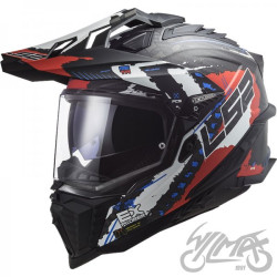 KASK LS2 MX701 C EXPLORER EXTEND MATT RED-06 S