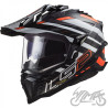 KASK LS2 MX701 EXPLORER C EDGE BLACK ORANGE 06 L