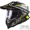 KASK LS2 MX701 EXPLORER C EDGE BLACK H-V YELLOW L