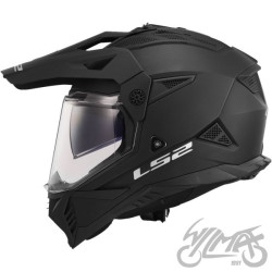 KASK LS2 MX702 PIONEER II MATT BLACK-06 S
