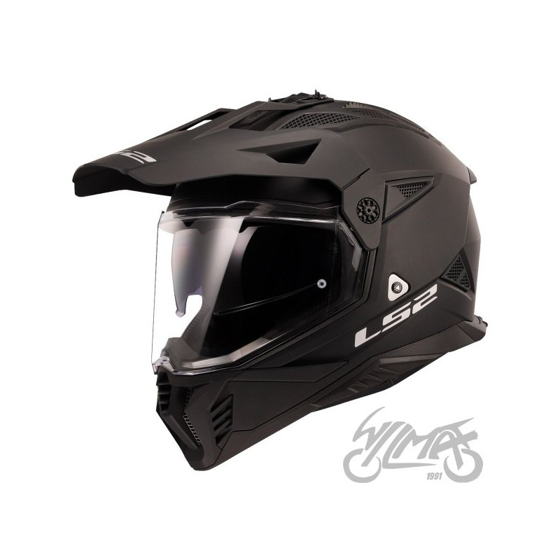 KASK LS2 MX702 PIONEER II MATT BLACK-06 L