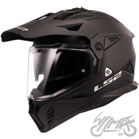 KASK LS2 MX702 PIONEER II MATT BLACK-06 L