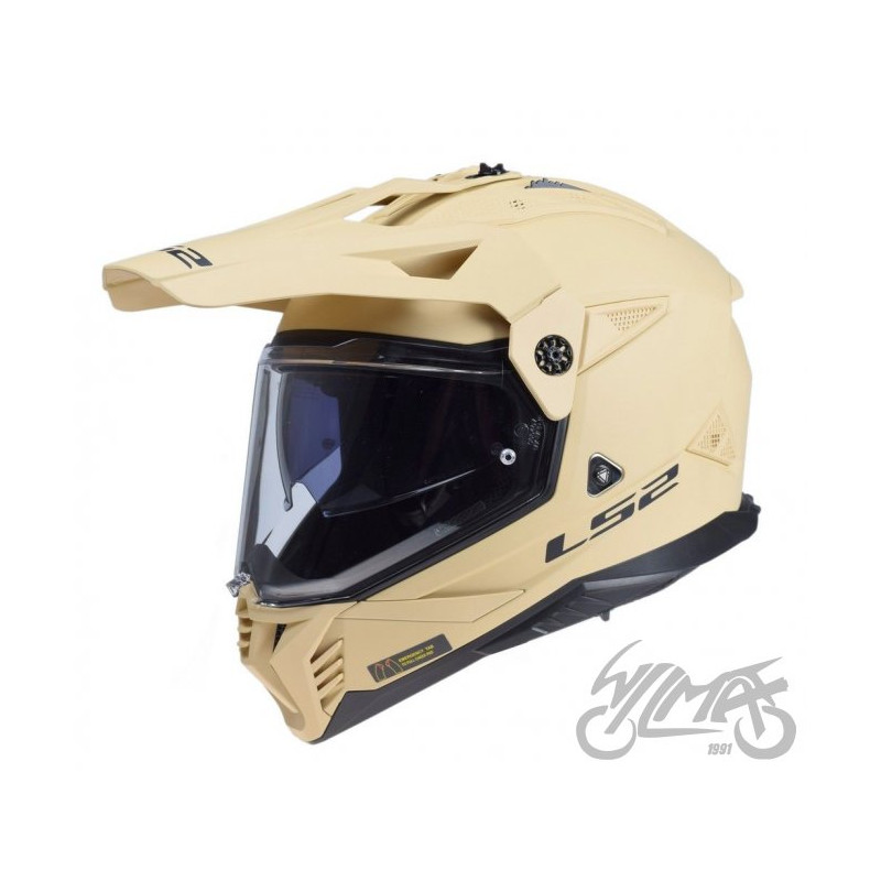 KASK LS2 MX702 PIONEER II SOLID MATT DESERT-06 S
