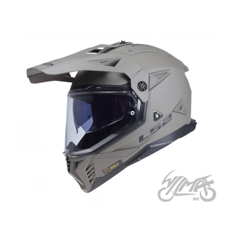 KASK LS2 MX702 PIONEER II SOLID MATT SAND-06 L
