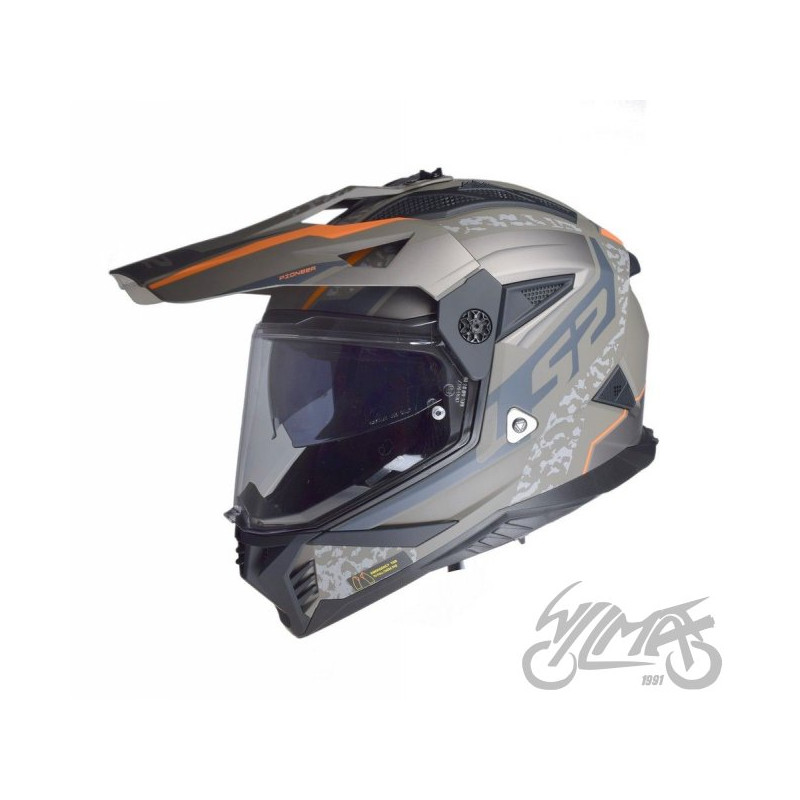 KASK LS2 MX702 PIONEER II DEVOR MATT SAND-06 XXL