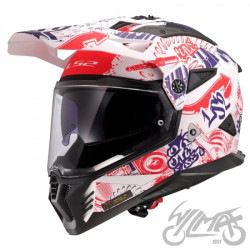 KASK LS2 MX702 PIONEER II FANTASY M.WH.R.B.-06 XXL