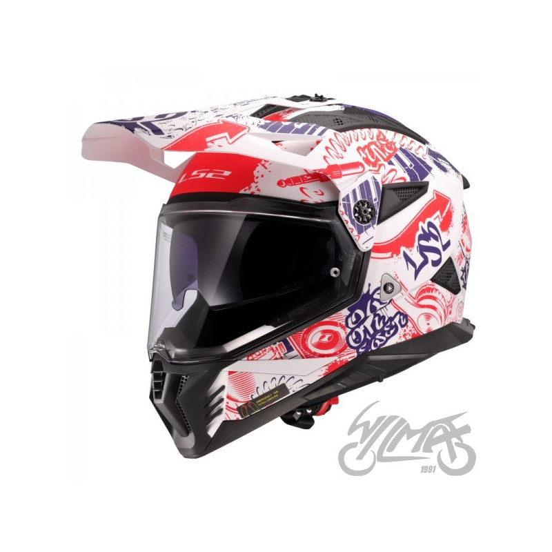 KASK LS2 MX702 PIONEER II FANTASY M.WH.R.B.-06 XXL