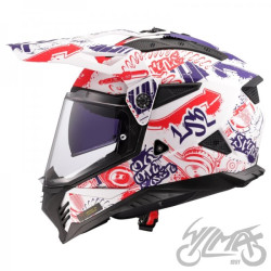 KASK LS2 MX702 PIONEER II FANTASY M.WH.R.B.-06 XXL