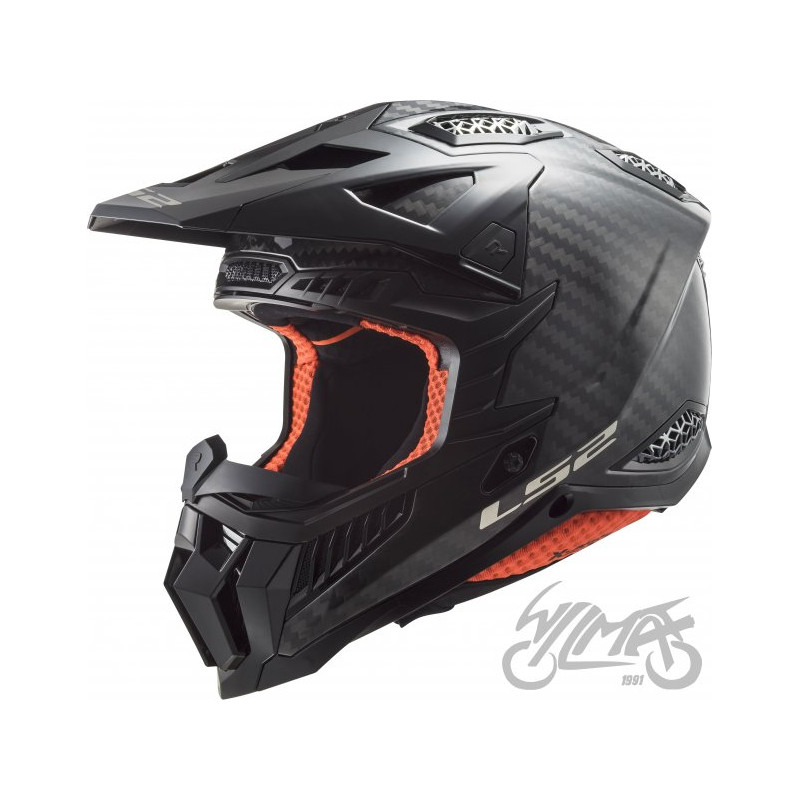 KASK LS2 MX703 C X-FORCE FIM MATT CARBON-06 L