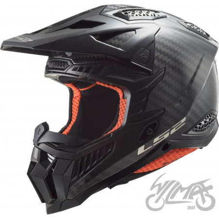 KASK LS2 MX703 C X-FORCE FIM MATT CARBON-06 XXL