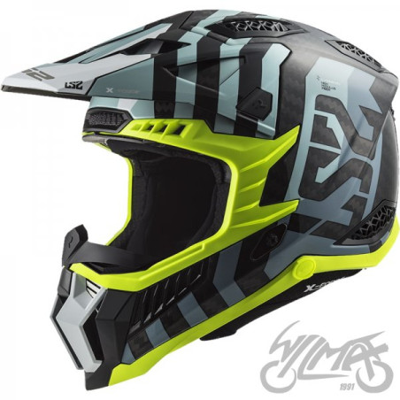 KASK LS2 MX703 C X-FORCE BARRIER SKY BLUE-06 3XL