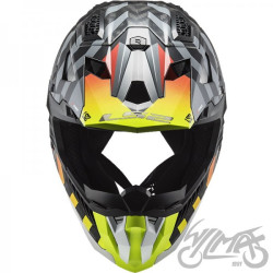 KASK LS2 MX703 C X-FORCE BARRIER YEL. RED-06 S