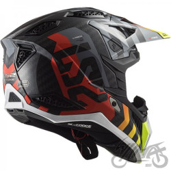 KASK LS2 MX703 C X-FORCE BARRIER YEL. RED-06 S