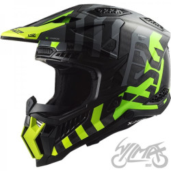 KASK LS2 MX703 C X-FORCE BARRIER YEL. GREEN-06 L