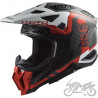 KASK LS2 MX703 C X-FORCE VICTORY RED WHITE-06 3XL