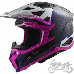 KASK LS2 MX703 C X-FORCE VICTORY PINK VIO.-06 M