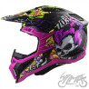 KASK LS2 MX703 C X-FORCE FIRESKULL VIOLET-06 M