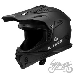 KASK LS2 MX708 FAST II SOLID MATT BLACK L
