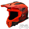 KASK LS2 MX708 FAST II DUCK MATT ORANGE RED XXL