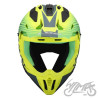 KASK LS2 MX708 FAST II DUCK MATT H-V GREEN YEL XXL