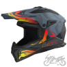 KASK LS2 MX708 FAST II WASH MATT DARK GREY-06 XXL