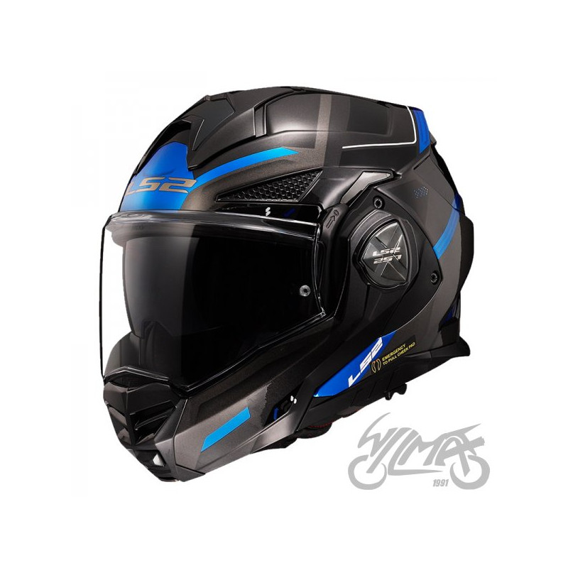 KASK LS2 FF901 ADVANT X SPECTRUM BL-TIT-BL-06 3XL
