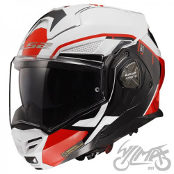 KASK LS2 FF901 ADVANT X METRYK WHITE RED-06 L