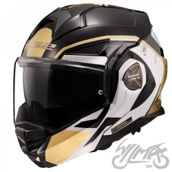 KASK LS2 FF901 ADVANT X METRYK BLACK GOLD-06 M