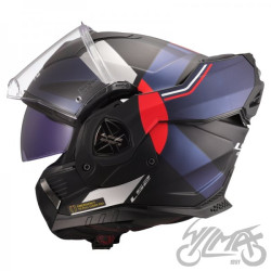 KASK LS2 FF901 ADVANT X ULTRA MATT BLUE RED-06 XXL