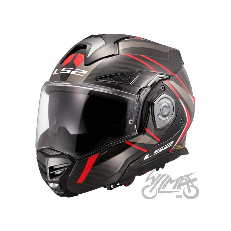 KASK LS2 FF901 ADVANT X C FUTURE II RED-06 M